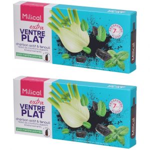 Milical Extra Ventre Plat Charbon actif