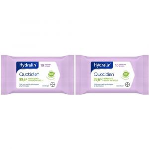 Hydralin&reg; Quotidien - Lingettes Douces Biod&eacute;gradables