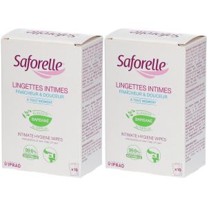 Saforelle&reg; Lingettes Intimes Fra&icirc;cheur & Douceur