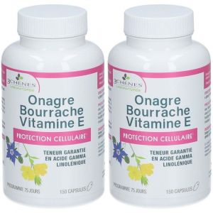 3 Chênes® Onagre Bourrache Vitamine E