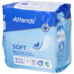 Attends® Soft 1 Mini Long Couche Anatomique