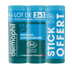 Dermophil Stick Lèvres Bio Protection Lèvres Desséchées