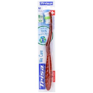 Trisa T/B We Care Brosse &agrave; dents Medium