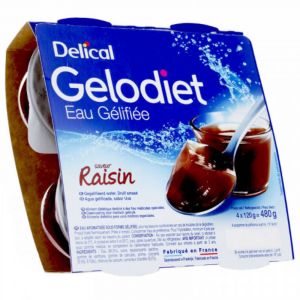 Gelodiet Eau G&eacute;lifi&eacute;e Raisin