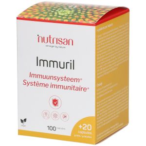 Nutrisan Immuril 100 + 20 G&eacute;lules Gratuites