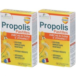 Les 3 Chênes® Propolis pastilles adoucissantes et calmantes