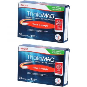 ThalaMAG Boost Magnésium Marin - Caféine - Spiruline