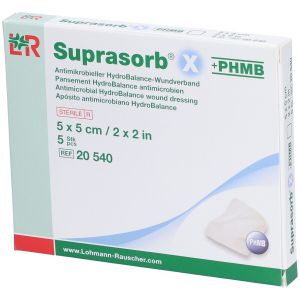 Suprasorb® X Phmb Stérile 5 x 5 cm