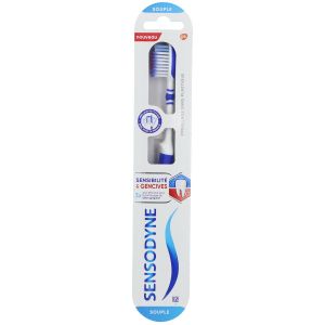 Sensodyne Sensibilité & Gencives, Brosse à dents, Souple