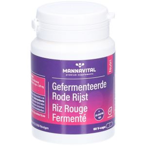 Mannavital Riz Rouge Ferment&eacute; avec Co-enzyme Q10