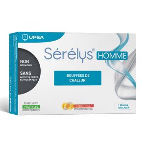 S&eacute;r&eacute;lys Homme, G&eacute;lule, compl&eacute;ment alimentaire pour l'andropause, bt 30