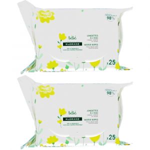 Klorane B&eacute;b&eacute; Lingettes &agrave; L'Eau