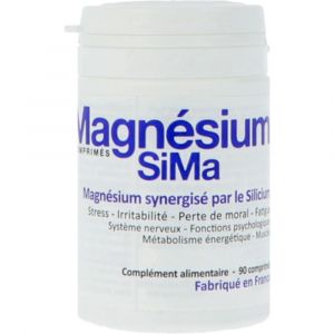 Magnésium SiMa, Comprimé, complément alimentaire à base de magnésium synergisé par le sili