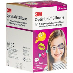 3M&trade; Opticlude&trade; Silicone Girl Maxi 5,7 x 8,0 cm