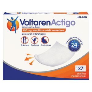 VoltarenActigo 140mg Empl&acirc;tre M&eacute;dicamenteux 5 Pi&egrave;ces