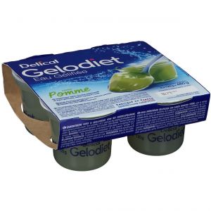 Gelodiet Eau g&eacute;lifi&eacute;e Pomme verte
