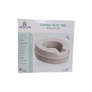 R&eacute;hausse de si&egrave;ge de toilette Soft Herdegen - Si&egrave;ge de toilette souple et antid&eacute;rapant avec sur&eacute;l&eacute;vation de 11 cm
