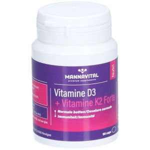 Mannavital Vitamine D3 + K2