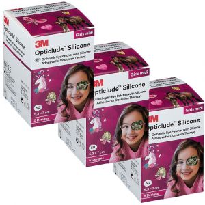 3M™ Opticlude™ Silicone Girl Midi 5,3 x 7,0 cm