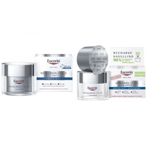 Set Eucerin® Hyaluron-Filler + 3x Effect Soin de Nuit Anti-Âge + Eucerin® Hyaluron-Filler + 3x Effect Soin de Nuit Anti-Âge Recharge