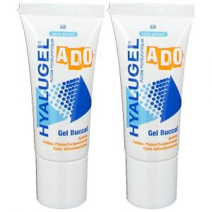 Hyalugel&reg; Ado - Gel buccal - L&eacute;sions li&eacute;es au port d'appareil orthodontique - Aphtes - Petites plaies - Etats inflammatoires (saignement) - Acide Hyaluronique - Go&ucirc;t chewing-gum