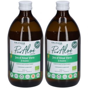 Ciel D'azur PurAlo&eacute; Jus d'Alo&eacute; Vera &agrave; boire 500ml