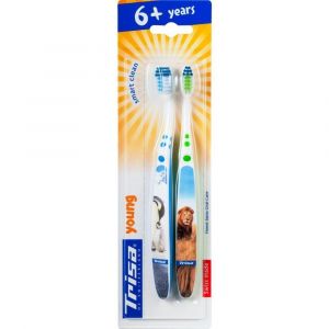 Trisa brosses à dents pour enfants duo