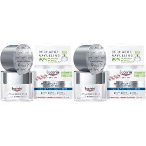 Eucerin® Hyaluron-Filler + 3x Effect Soin de Nuit Anti-Âge Recharge