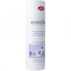 Biokosma Crème apaisante pour le corps Lin des Alpes bio et avoine bio
