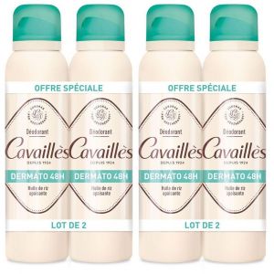 Rogé Cavaillès Anti-transpirant Homme contrôle 48h Spray Lot de 2