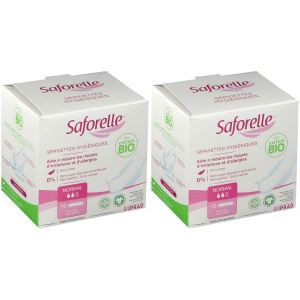 Saforelle® Coton Protect Serviettes Hygiéniques