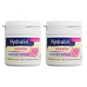 Hydralin IntimiFlor 2 x 30 gélules Confort Intime