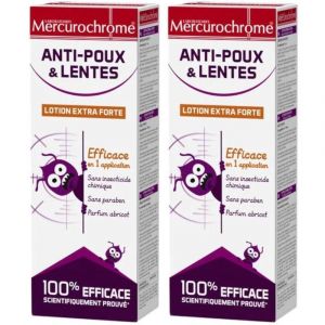 Mercurochrome&reg; Lotion Extra Forte Anti-poux & Lentes