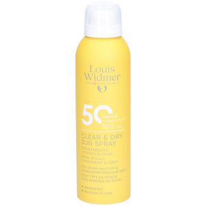 Louis Widmer Clear & Dry Sunspray Spf50