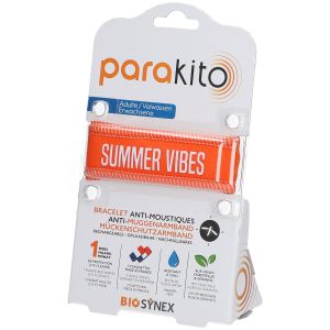 ParaKito bracelet anti-muguet Volwassenen Summer Vibes Oranje