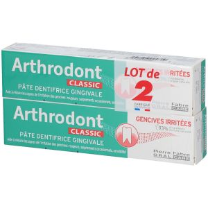Arthrodont Classic P&acirc;te Dentifrice Gencives irrit&eacute;es