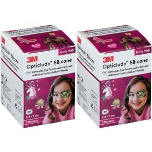 3M™ Opticlude™ Silicone Girl Midi 5,3 x 7,0 cm