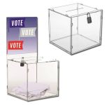 Exacompta 89058D Urne transparente avec couvercle 21cm