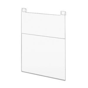 Porte-visuels pour grilles vertical A1