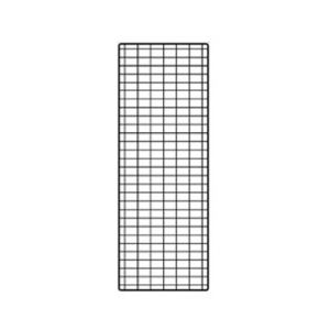 Grille métallique gris alu H 192 x L 70 cm