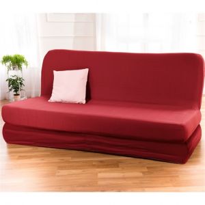 Housse clic-clac matelass&eacute;e : divers coloris