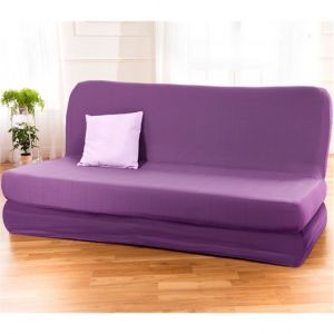 Housse clic-clac matelass&eacute;e : divers coloris