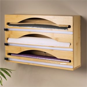 Triple dérouleur bambou