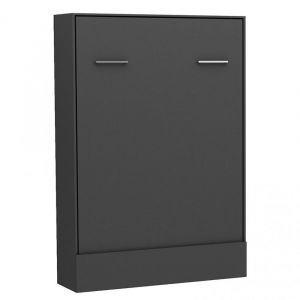 Lit escamotable vertical MULTIMO couchage 160x200cm anthracite