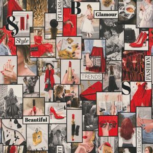 Tissu bachette coton semi-panama patchwork glamour - Mondial Tissus