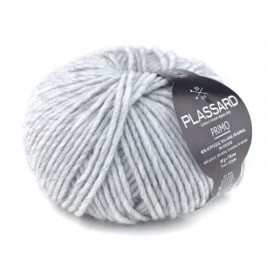 Pelote de laine Primo N°10 gris clair Plassard - Plassard - Mondial Tissus