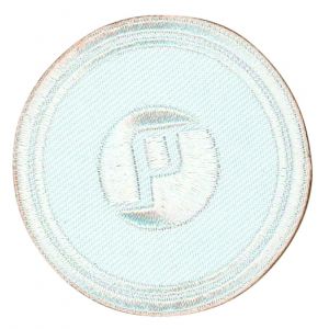 &Eacute;cusson rectangle Poker blanc - Mondial Tissus