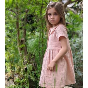 Patron robe cérémonie Mini Ondine 2ans-12ans - SuperBison - Mondial Tissus