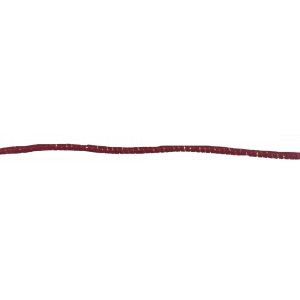 Cordon brillant 2mm rouge - Mondial Tissus