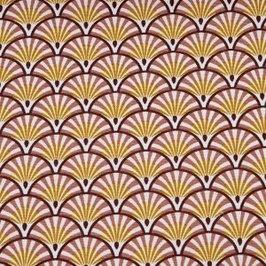 Tissu bachette Athy marsala - DOMOTEX - Mondial Tissus